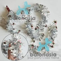 Balonasia Slinger Lebaran Idul Fitri bulan bintang / Imlek chinse new year / Natal Snow Salju / Hija
