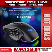 Mouse Gaming AULA H510 RGB Magnetic slide buttons wired-AULA H-510