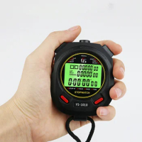 Digital Watch Stopwatch Timer for Match Training Number Game Abs