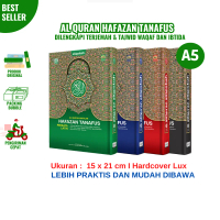 Al Quran Hafalan Hafazan Tanafus Perkata Latin 8 Blok Warna Ukuran A5 Hard Cover - Terbaru Alquran