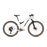TWITTER OVERLORD XT M8100-12S Hydraulic Disc Brake Inner Routing 29inch Full Suspension T900 Carbon Fiber Off-Road Mountain Bike