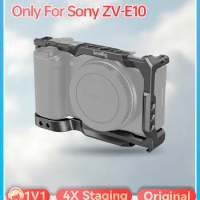 SmallRig 3538B 3531B Camera Cage with Grip Dedicated Expansion Box with Handle Rabbit Cage for Sony ZV-E10 ZVE10 3538 3531B