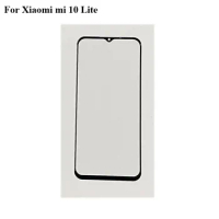 For Xiaomi mi 10 Lite 5G Mi 10Lite Front Outer Glass Lens Repair Touch Screen Outer Glass without Flex cable Mi10 Lite