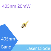 1pc 405nm 10mw 20mw Blue Violet Laser Diode TO33 3.3mm LD small package