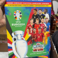 [ Starter Pack ] Túi Album Đựng Thẻ Topps Match Attax  Euro 2024