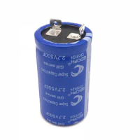 Professional Super Capacitor 2.7V 500F 35mm x 62mm/1.37x2.44In Suitable for Automotive Rectifiers Super Farad Condenser