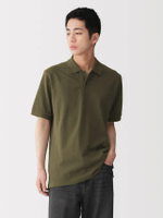 เสื้อโปโลผู้ชาย ผ้าปิเก้ AB1M9A6A