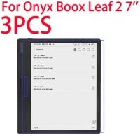 3 Packs PET Soft Film Screen Protector For Onyx Boox Leaf2 Leaf 2 7 inch Protective Film