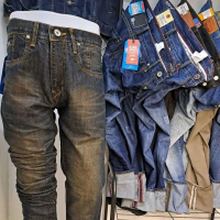 Celana Jeans Standart Bomboogie Quality Import-Celana Panjang Reguler Original Premium Size 27-34 De