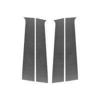 Carbon Fiber B Pillar Decorative Stickers Protection Trim for Honda VEZEL XR-V 2015-2020 Accessories