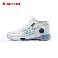Kawasaki Original Badminton Shoes Cushioning and Shock Absorption Sport Shoes Sneakers For Men WomenTennis Sneakers Yeren A3311