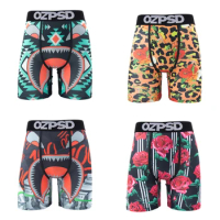 Sexy Men Underwear Summer Breathable Fashion Printed Men's Boxers Panties Man Underpants Seamless Boxershorts for Men Trunks