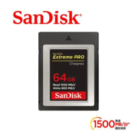 SanDisk Extreme Pro CFexpress 64GB 記憶卡 1700MB/S (公司貨)