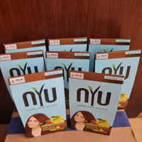 Nyu Creme Hair Colour Box / Pewarna Rambut / Semir Rambut Blue Black