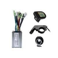 36V/48V 250W E-Bike LCD5 LCD Display Thumb Throttle Controller E-Bike Conversion Kit Bicycle Parts