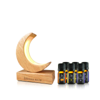 【Bonnie House 植享家】夜夜好眠組(甜橙精油5ml*2+依蘭精油5ml*2+薰衣草精油5ml*2+沐光靜月賞香儀)