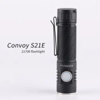 Convoy S21E with 519A R9080 Linterna Led Flashlight 21700 Torch High Power Flash Light Type-C Charging Port Rechargeable Lamp