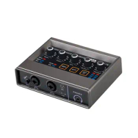 Professional Recording Sound Card Dsp Reverberation K Singing Sound Card Delay Free Monitoring Dsp Effect