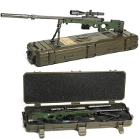 ToyTime Alloy AWM Sniper M416 Gun Model Military Toy Gift Gun Model Collection Gun Lover