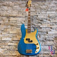 【Squier 40週年絕美限量】現貨可分期 40th Anniversary P Bass 藍金色 電 貝斯