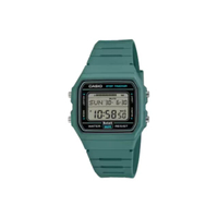 CASIO นาฬิกาข้อมือ F-B100W-3ADF สีเขียว