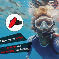 YOUZI Diving Mask Slap Straps Cover Swimming Waterproof Dive Double-deck Mask Strap Accessories Diving Masks Strap