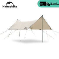 [Tiktok] Naturehike Shelter Awning Canopy Tarp Tent Waterproof Windproof UPF50+ Sun Shade Outdoor Ca