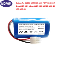 New 14.8v 3400mAh/2800mAh  Iclebo Arte YCR-M05 pop HiAR smart YCR-M04-1 smart YCR-M05-10 alYCR-M05-3