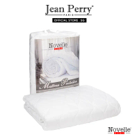 Novelle Elastic Straps Mattress Protector I Bed Protector I Mattress Topper I Mattress Pad I Mattres