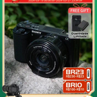 【 Do Brasil 】Sony Alpha ZV-E10 ZVE10 APS-C Mirrorless Digital Compact Camera Professional Photography 24.20MP 4K Video Cameras