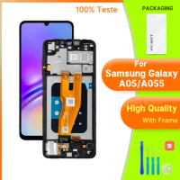 6.7" LCD For Samsung Galaxy A05 A055 LCD SM-A055M Display Touch Screen Digitizer Replacement Parts For Samsung A05 LCD Screen