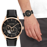 Calvin Klein CK 紳士小鏤空機械手錶 送禮推薦-42mm 25200074