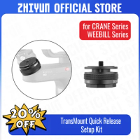ZHIYUN Official EX1D03 Accessory TransMount Quick Release Setup Kit for Crane M3/Weebill S/Crane 2S Gimbal with 1/4 Inch Screw