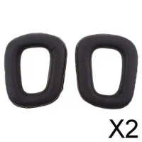 2X Replacement Ear Pad Cushions for Logitech G35 G930 F450 Headphones