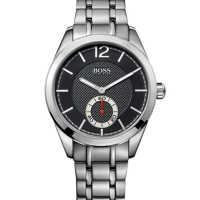 Hugo Boss Black簡約流線時尚計時腕錶/H1512796
