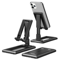 Foldable Desktop Holder Portable Mini Moblie Phone Stand For iPhone iPad Xiaomi Samsung Huawei Desk Bracket Portable Holder