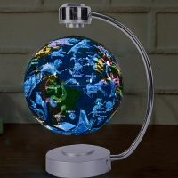 大號8寸磁懸浮地球儀辦公室擺件創意商務禮品生日禮物家居擺設