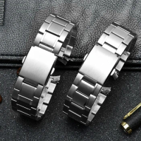 Strap for MDV106 MDV107 MTP-1375 MTP1374 Stainless Steel 22MM Watchband Wrist Watch Bands