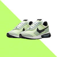 【NIKE 耐吉】休閒鞋 Nike Pre-Day 黑綠 氣墊 彈力 運動鞋 男女同款 DD0338-300