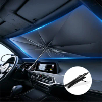 Car Windshield Sunshades Interior Protector Accessorie Part Auto Parasol Umbrella Front Covers Sun Protection Universal Product