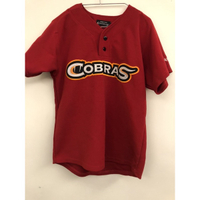 夢幻絕版品 CA-中華職棒【誠泰COBRAS】客場球衣(尺寸:S,紅) 超稀有!! 非實戰球衣 周思齊 林英傑