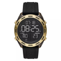 Jam Tangan Pria Diesel Crusher DZ1901 Digital Dial Hitam dengan Strap Silikon