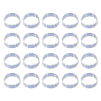 20Pcs Joystick Protect Guard Rings Invisible Rings for PS5 / PS4 / Game Controller Joystick Rings Cover