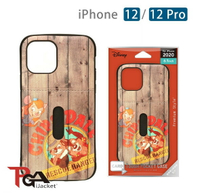 PGA-iJacket iPhone 12/12 Pro 6.1吋 迪士尼 軍規口袋插卡 雙料殼-奇奇蒂蒂