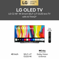 LG OLED EVO C3 120Hz สมาร์ททีวี Dolby Atmos 4K (48 ") oled48c3psa