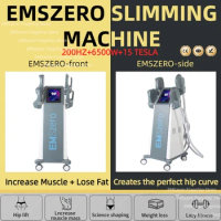 EMSzero Body Sculpt Hi-emt Fitness Machine with 4 Pcs NEO Handles with Pelvic Stimulation Pads Muscle Stimulate Beauty Salon