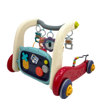 【VIVAKIDS】三合一學步車健身架(踢躂音樂 安撫掛飾 建立架)