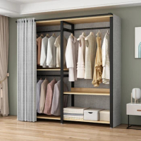 Dressers Open Wardrobe Storage Cupboard Free Shipping Closets Armables Wardrobe Cabinet Hanging Armario Bedroom Furniture