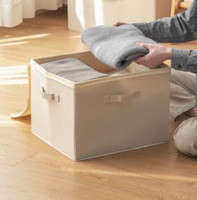 收納盒 收納箱衣服收納箱布藝衣物整理盒家用可折疊衣柜儲物箱大號66674
