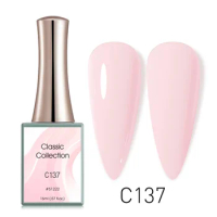Canni Jelly Pink Nail Gel Polish French Nail Nude Color Gel Varnish Long Wear Diamond No Wipe TopCoat Nail Manicure Nail Lacquer